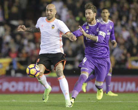 Leaders Real stunned by struggling Valencia